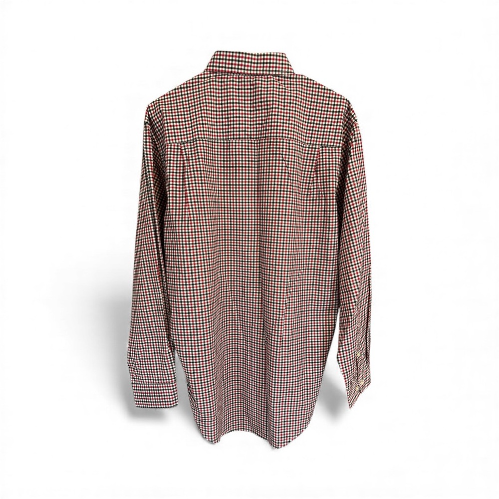 Utah Utes Button Down Shirt Campus Specialties Large Gingham NWT - Picture 2 of 5
